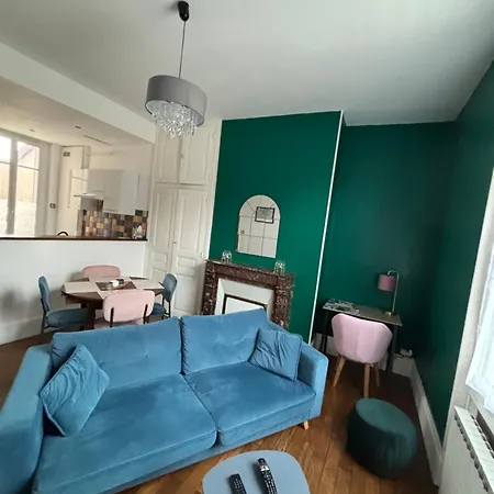 T3 Moulins Avec Garage Proche Gare Apartment Exterior photo